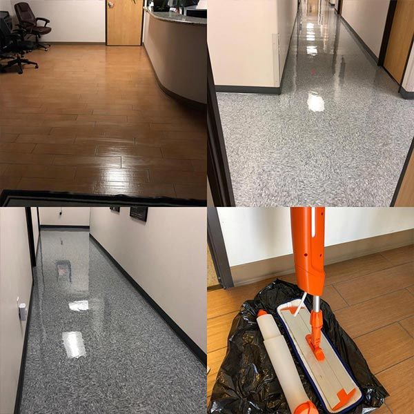 Commercial Floor Cleaning Results