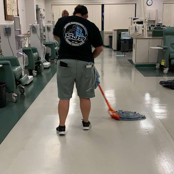 Commercial Floor Cleaning Results